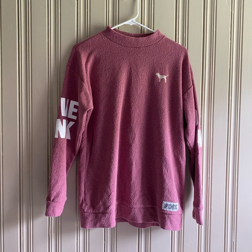 Victoria Secret Pink towel sweater